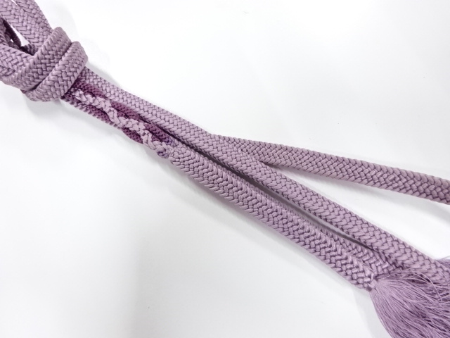 正絹　手組帯締め